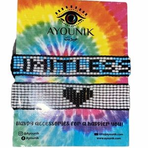 NEW Limitless heart beaded friendship bracelet set